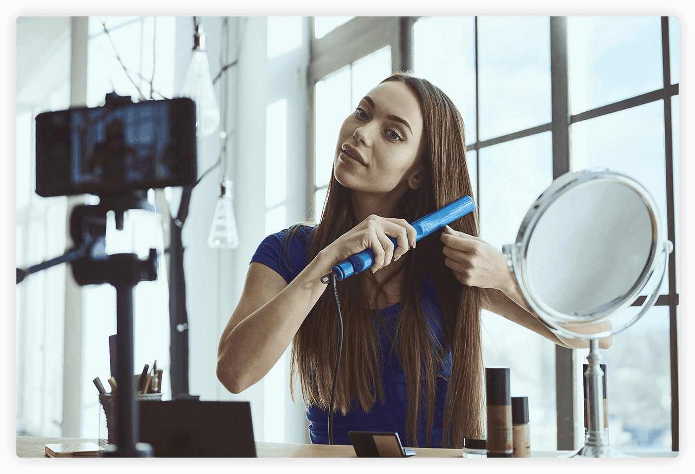How to Use Live Streaming to Help Clients Manage Their Hair at Home