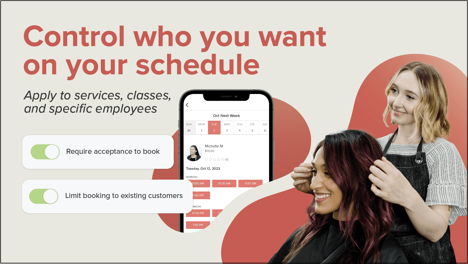 Limit Customer Booking