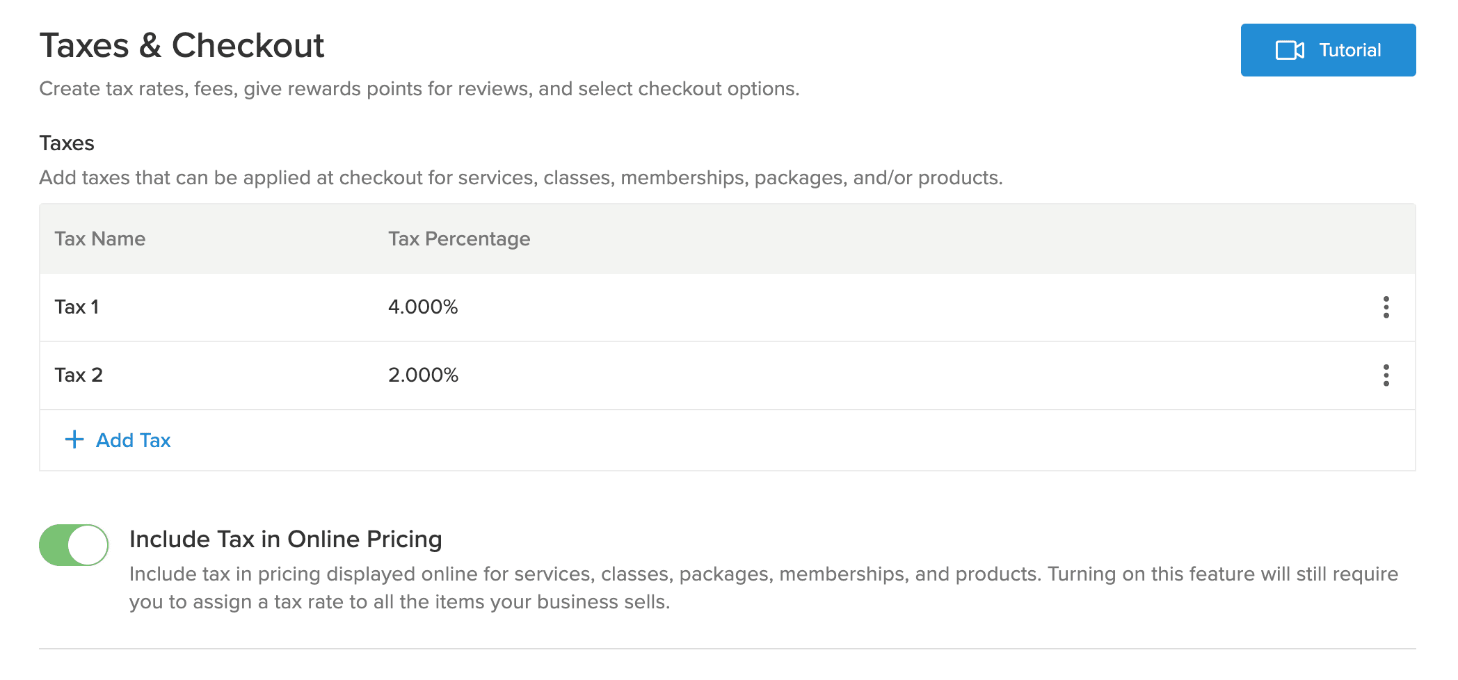 Tax-Inclusive Pricing