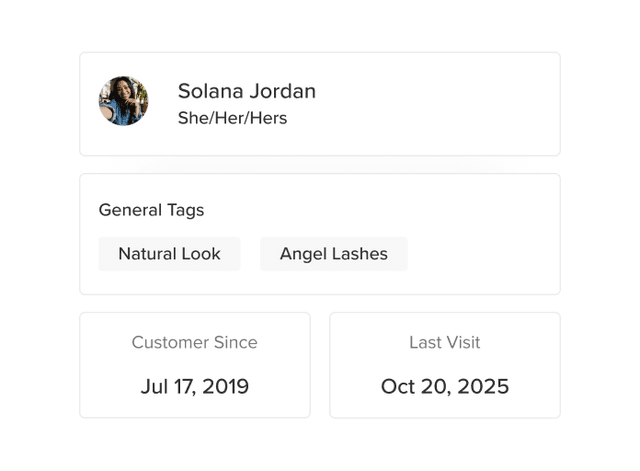 Track client preferences for high quality results