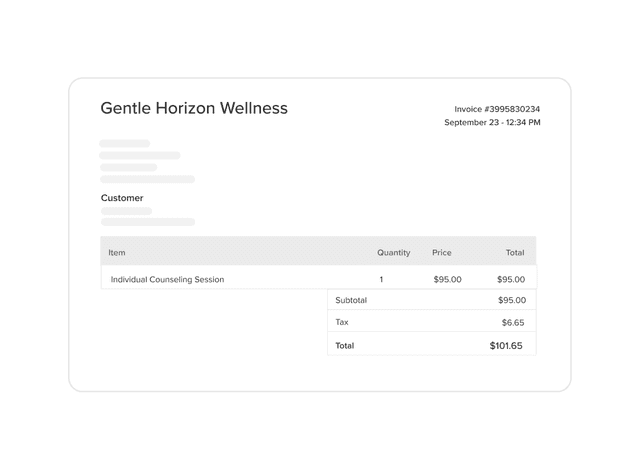 Streamlined billing and payments