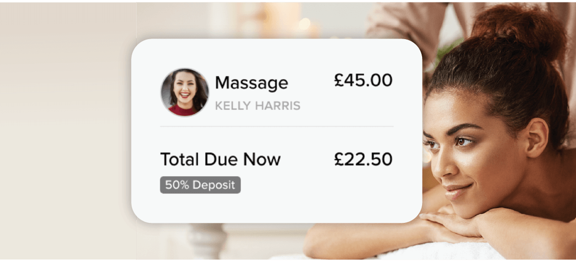no-show fee for spa service automatically charged to a client's credit card on file