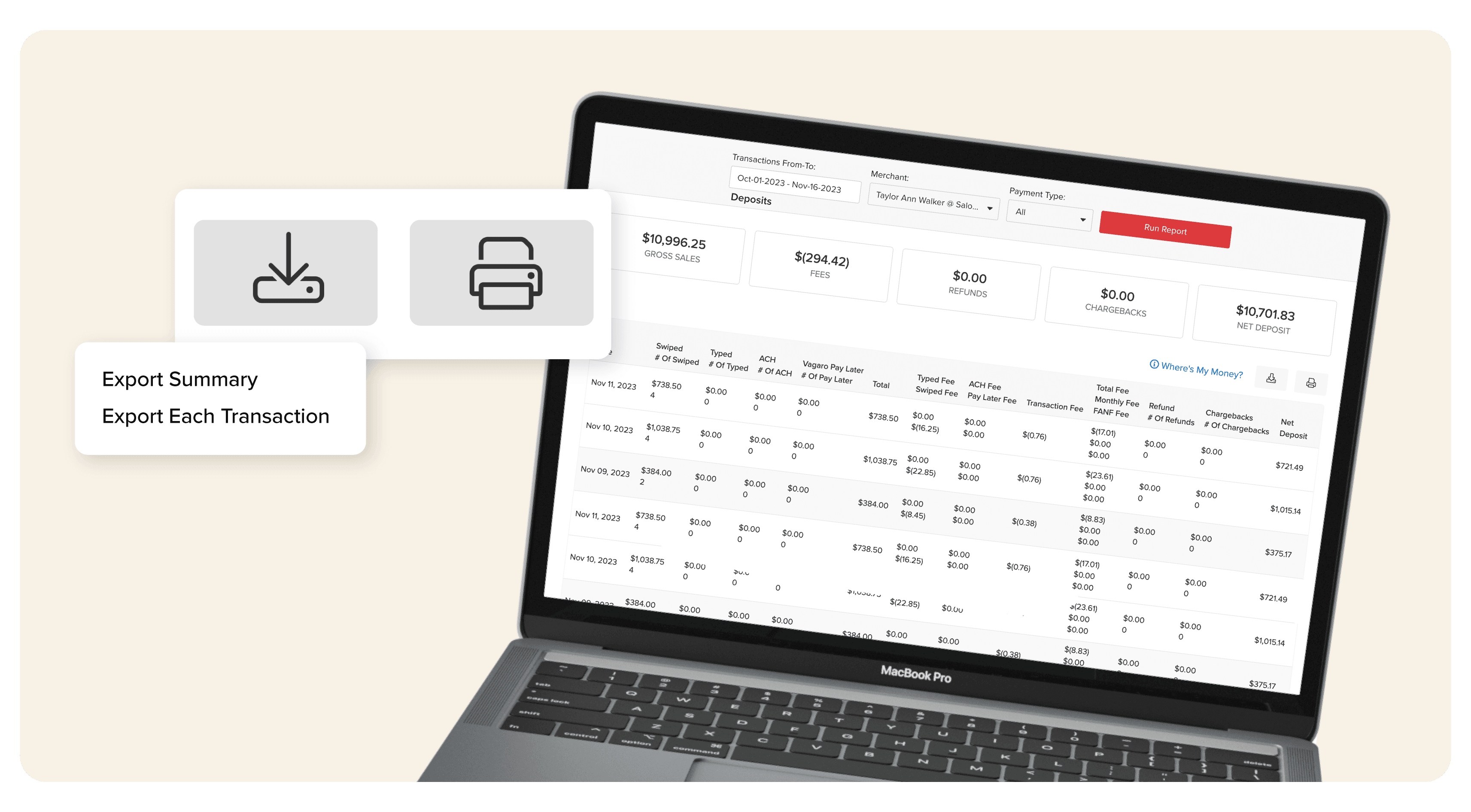 Updates to Exporting Your Deposit Report