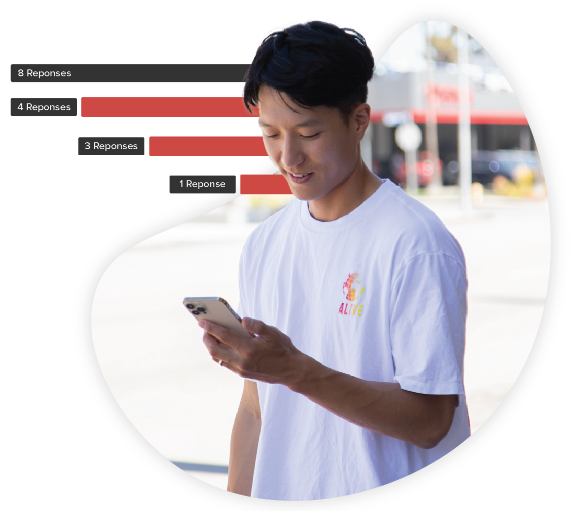 A picture of a customer tracking his business performance in Vagaro's salon software.
