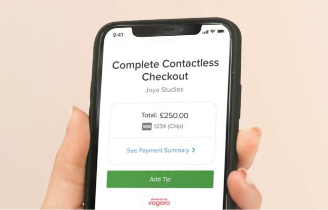 A customer being charged a no-show fee on the Vagaro fitness software