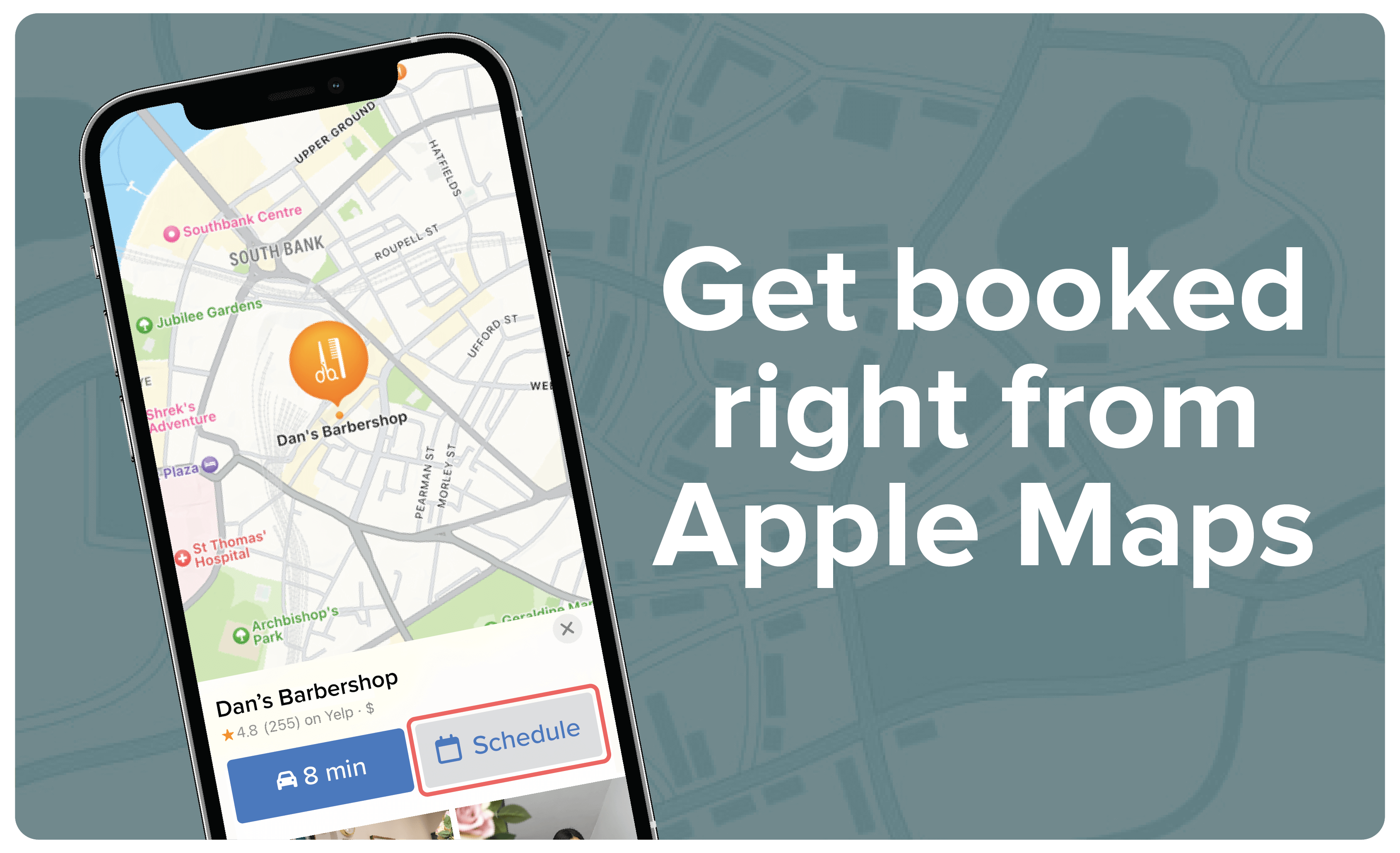 Apple Maps Booking